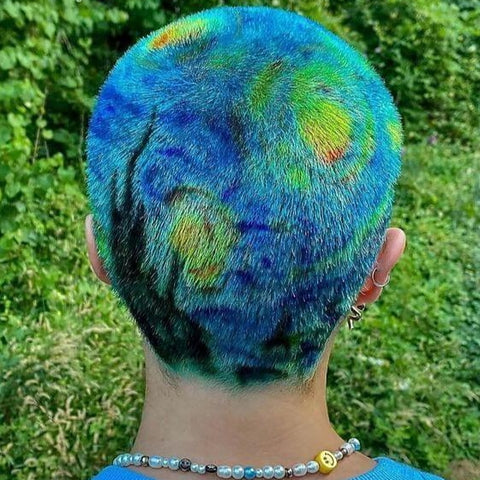 16 buzz cut hair dye designs for you to try! – Curlfit