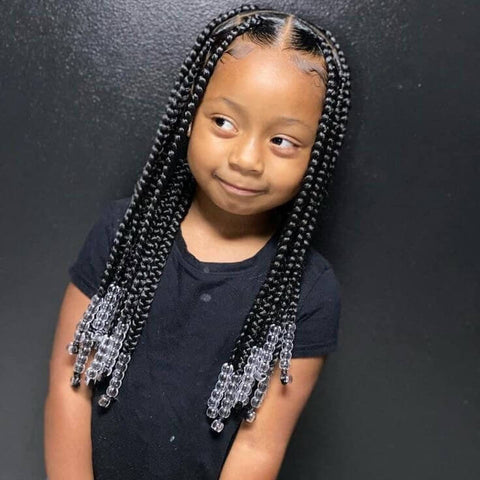 individual braids for kids