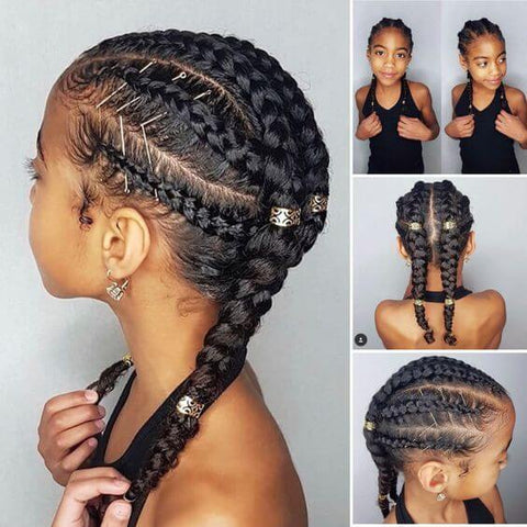 15 Super Cute Protective Styles For Your MiniMe To Rock This Summer   Essence