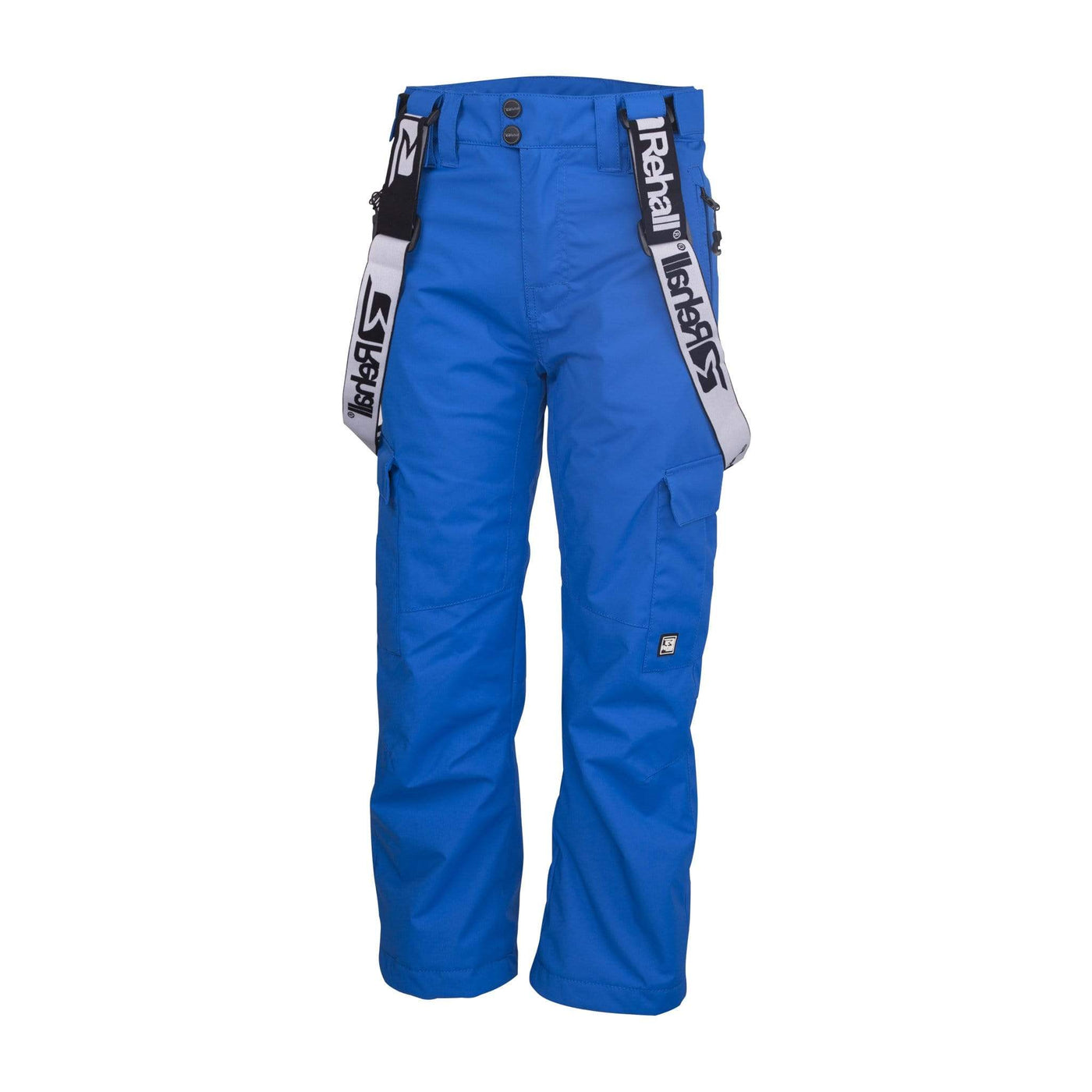 SnowKids Outerwear Pants 128 Rehall Dizzy Jr Boys Snow Pant - Reflex Blue