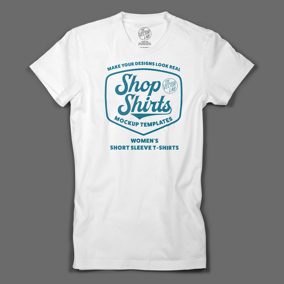 Download Shop Shirts: Women's T-Shirt Mockup Templates - TheVectorLab