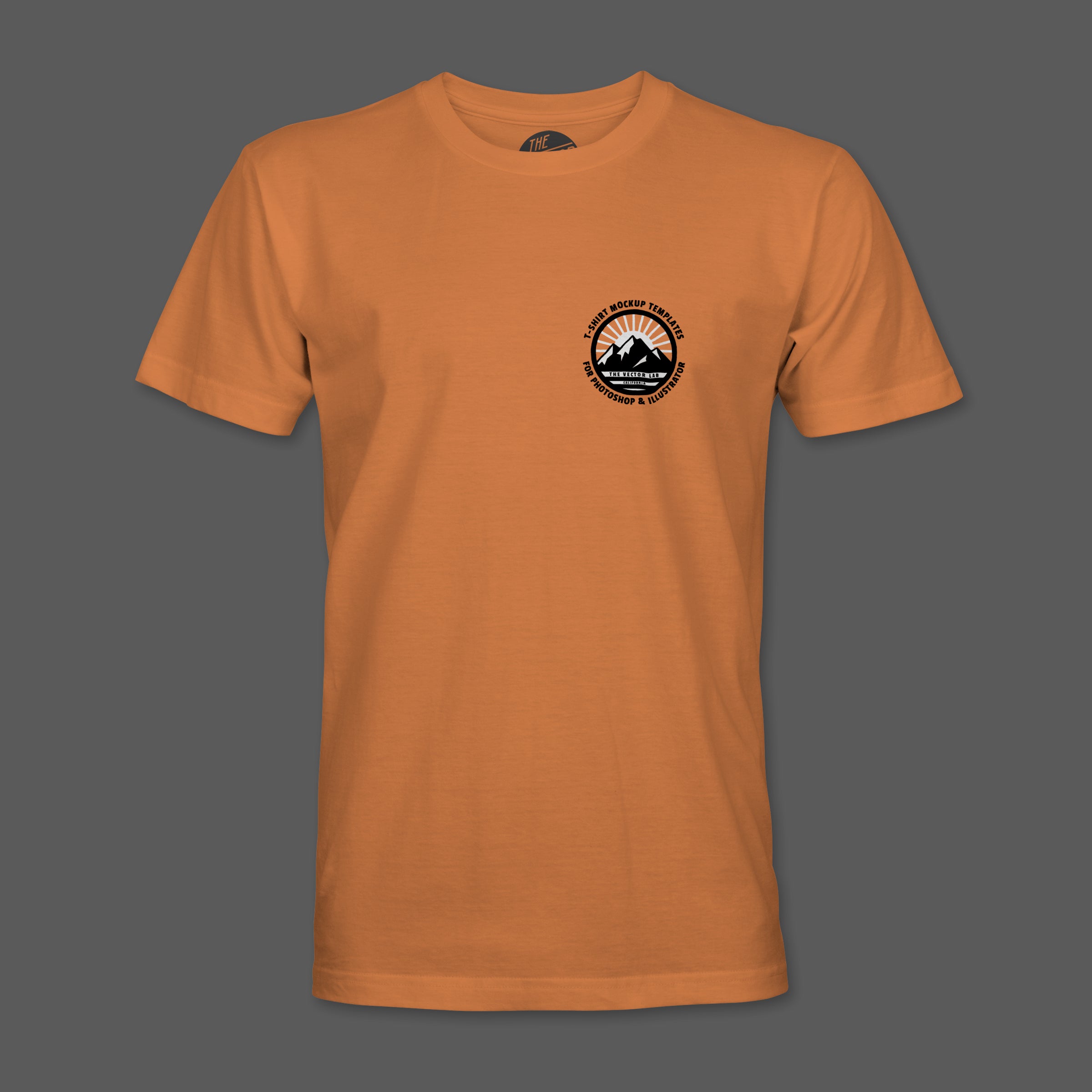 Men's T-Shirt Mockup Templates (Version 5.0) - TheVectorLab