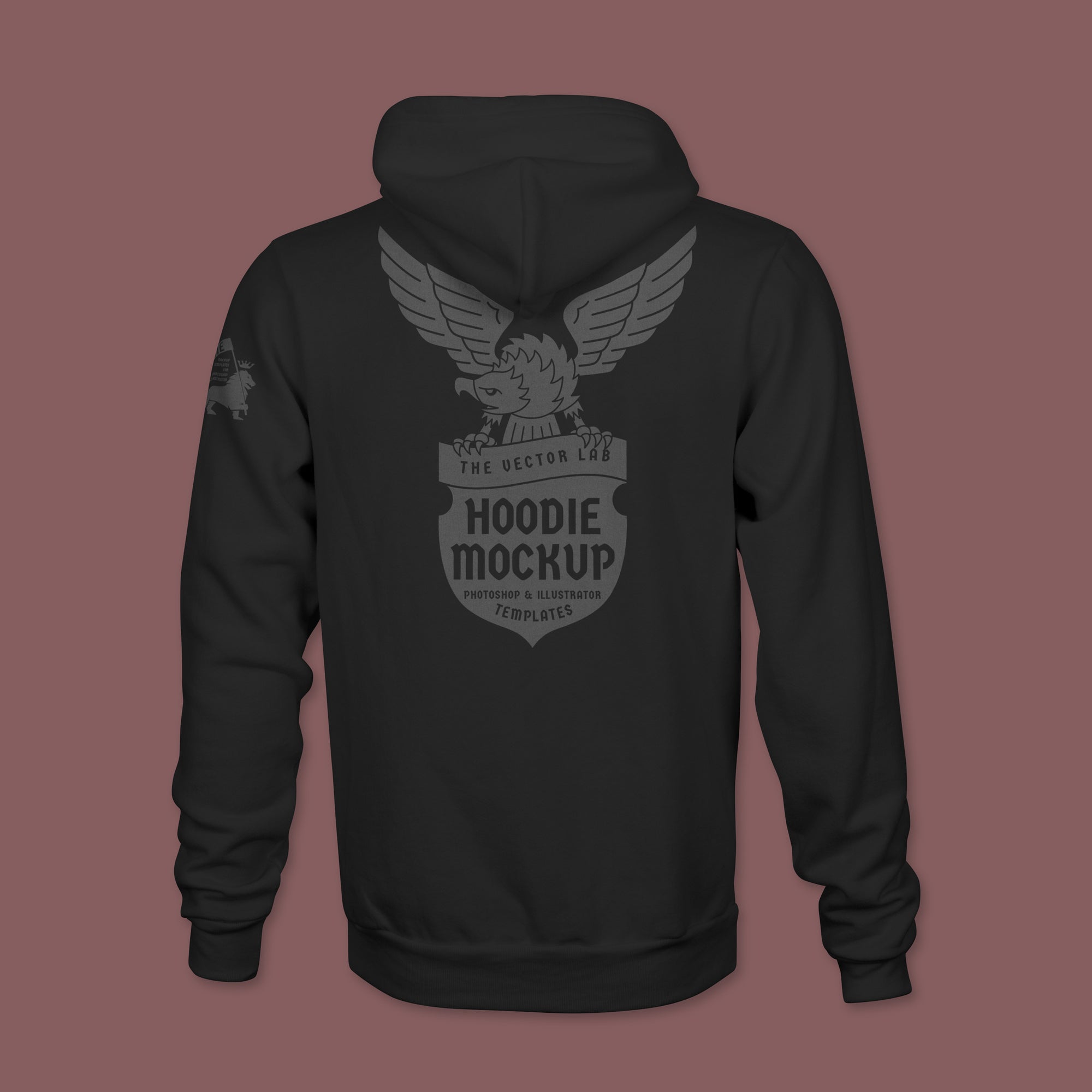 Download Men's Hoodie Mockup Templates for Adobe - TheVectorLab