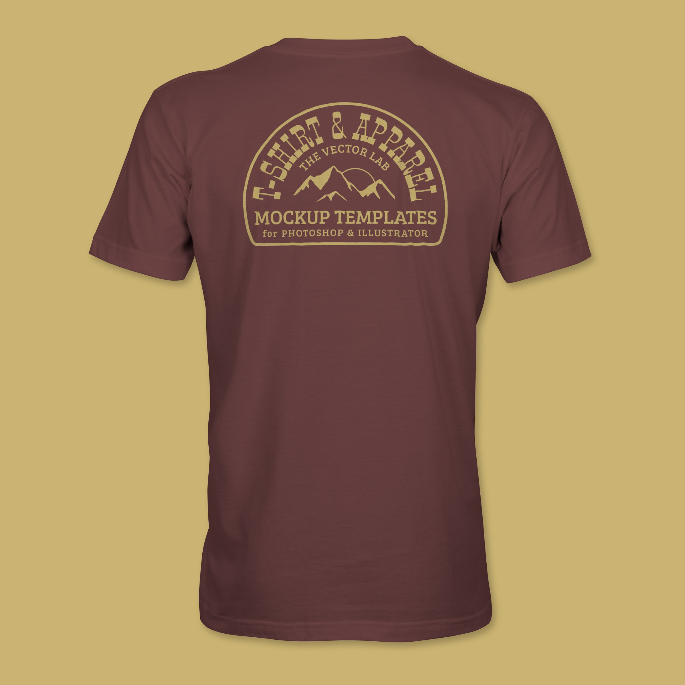 Download Men's T-Shirt Mockup Templates (Version 5.0) - TheVectorLab