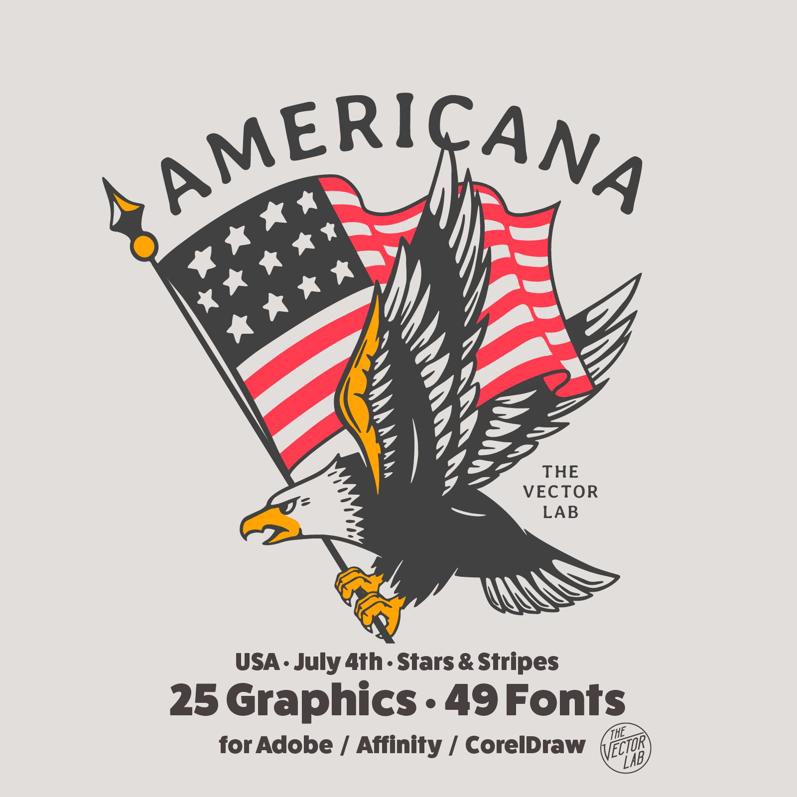 Americana - TheVectorLab product image