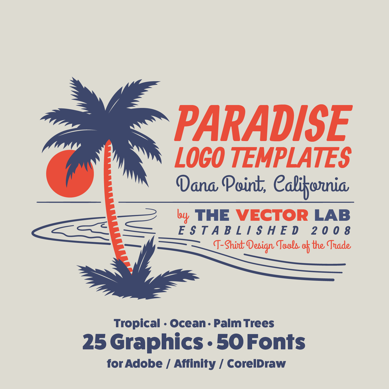 Paradise - TheVectorLab product image