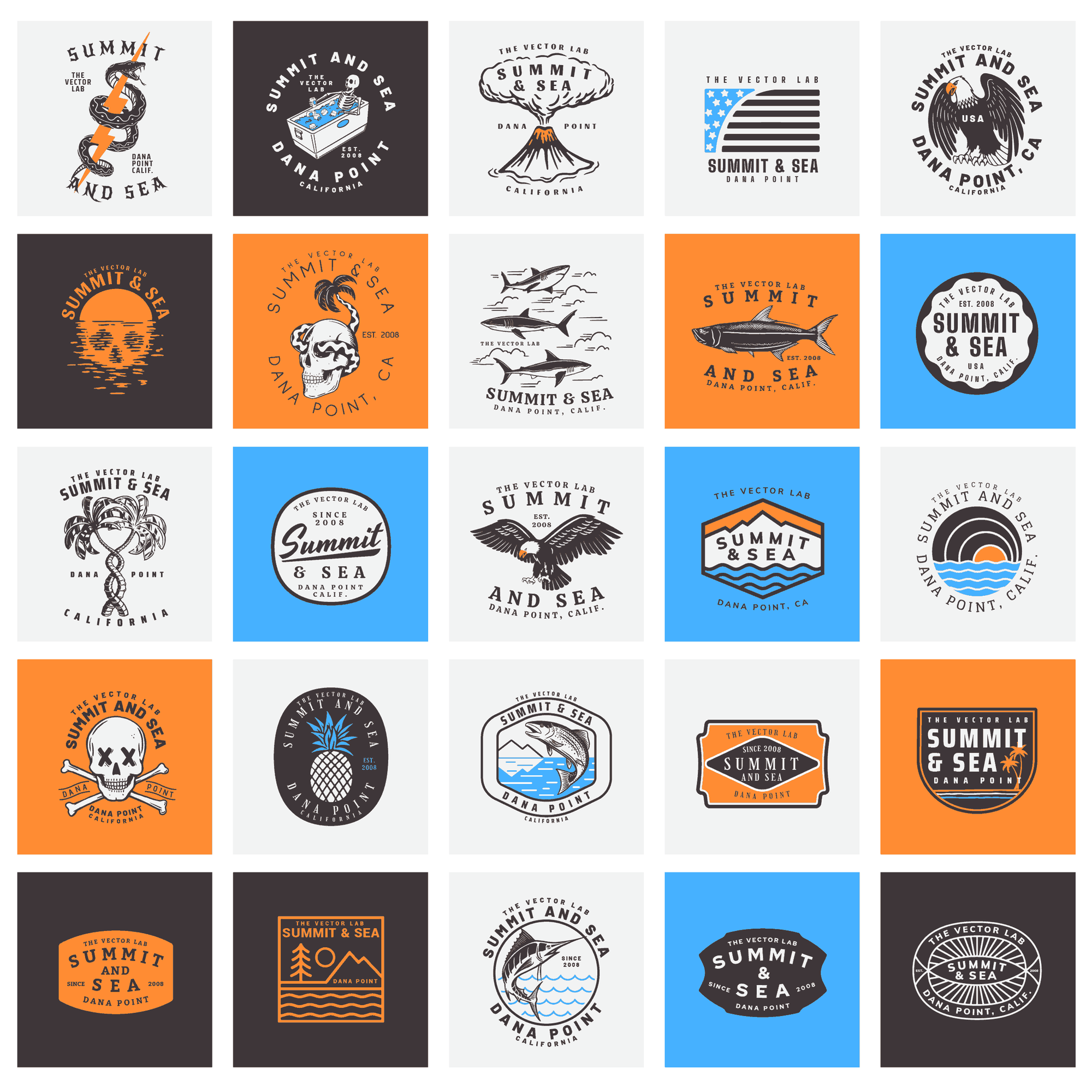 Graphic & Logo Bundle Vol. 3 for Illustrator and Photoshop - TheVectorLab