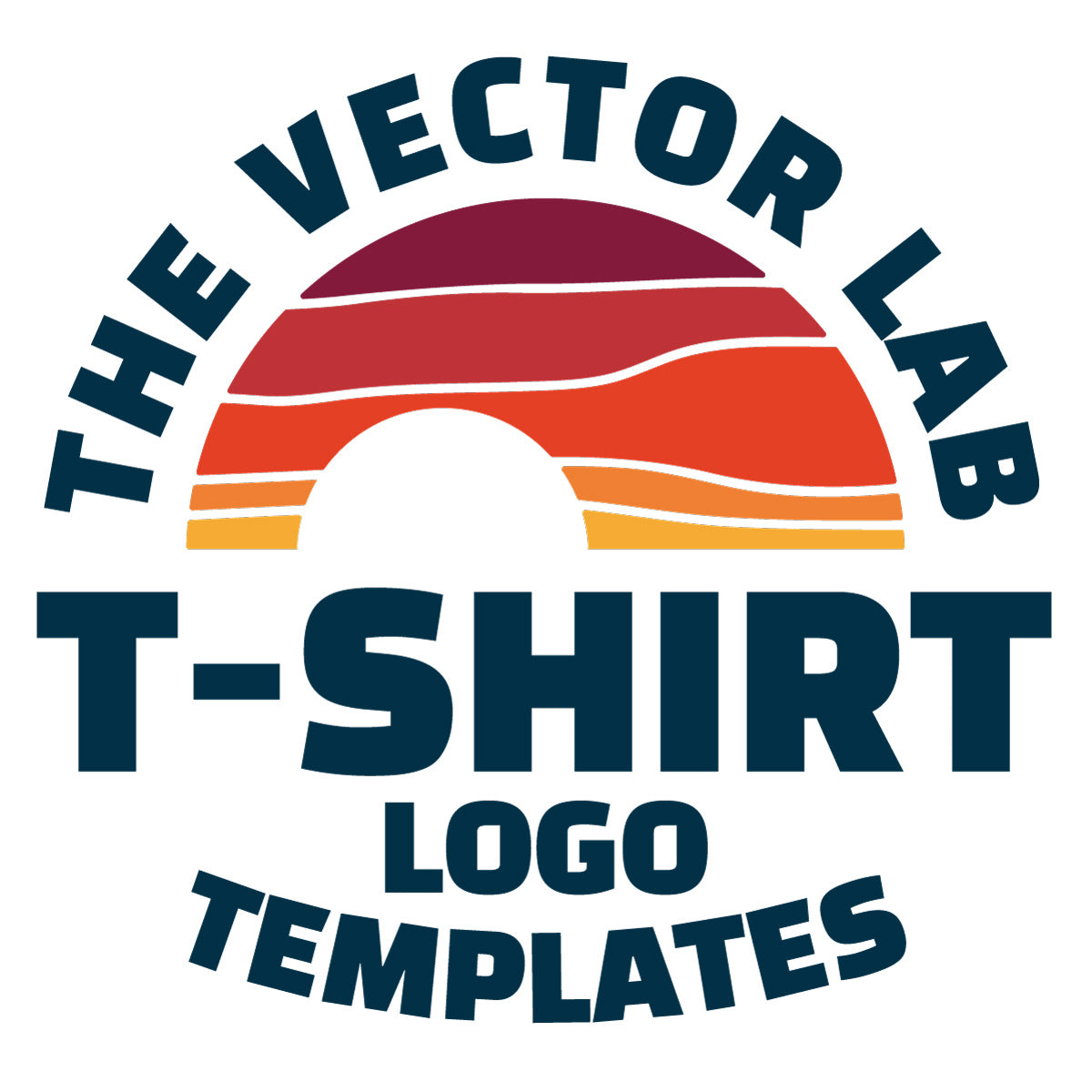 T Shirt Logo Templates TheVectorLab