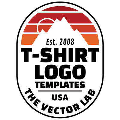 T-Shirt Logo Templates - TheVectorLab