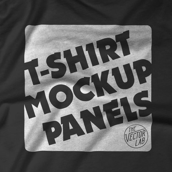 Download T-Shirt Mockup Panels - TheVectorLab