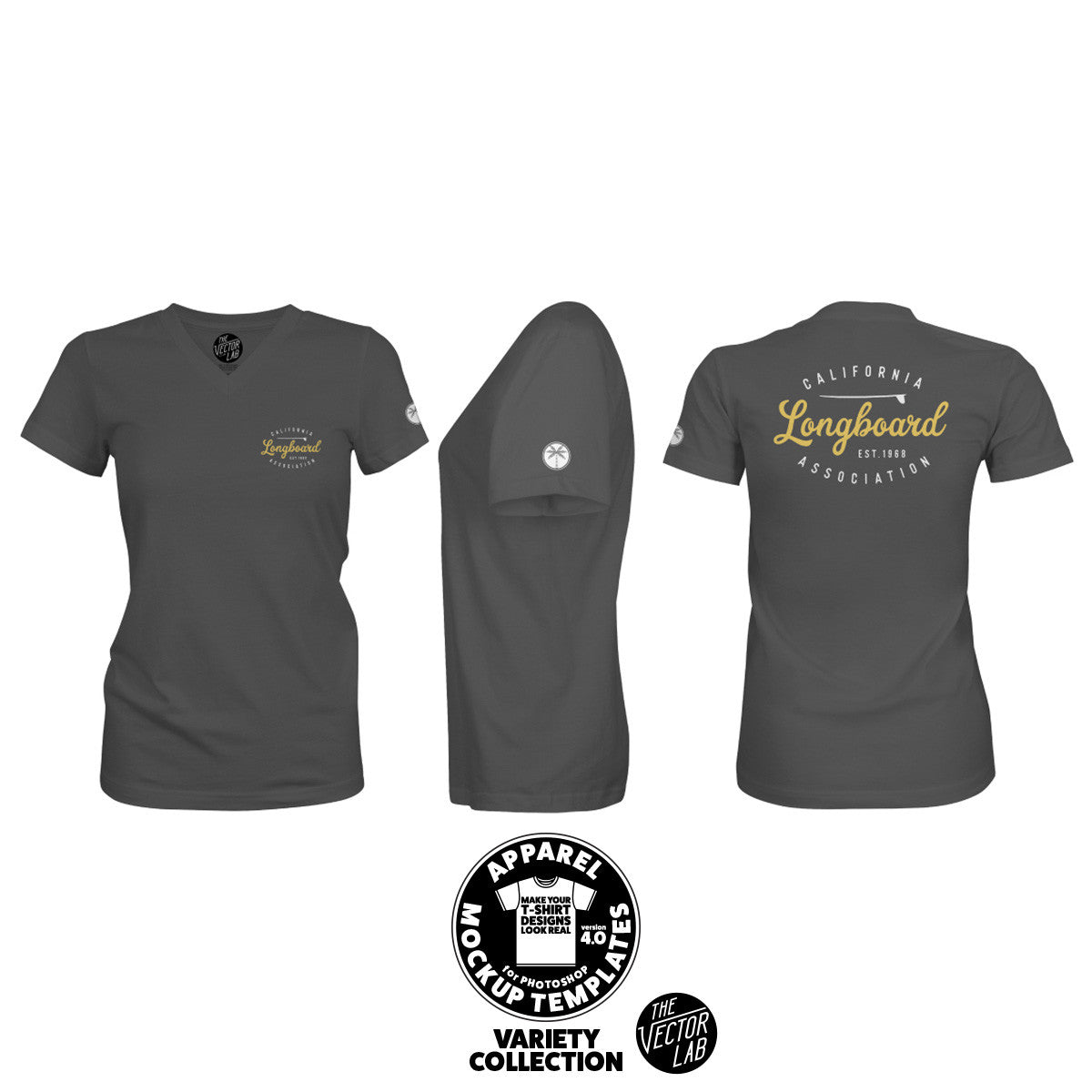 women's v neck polo tee shirts