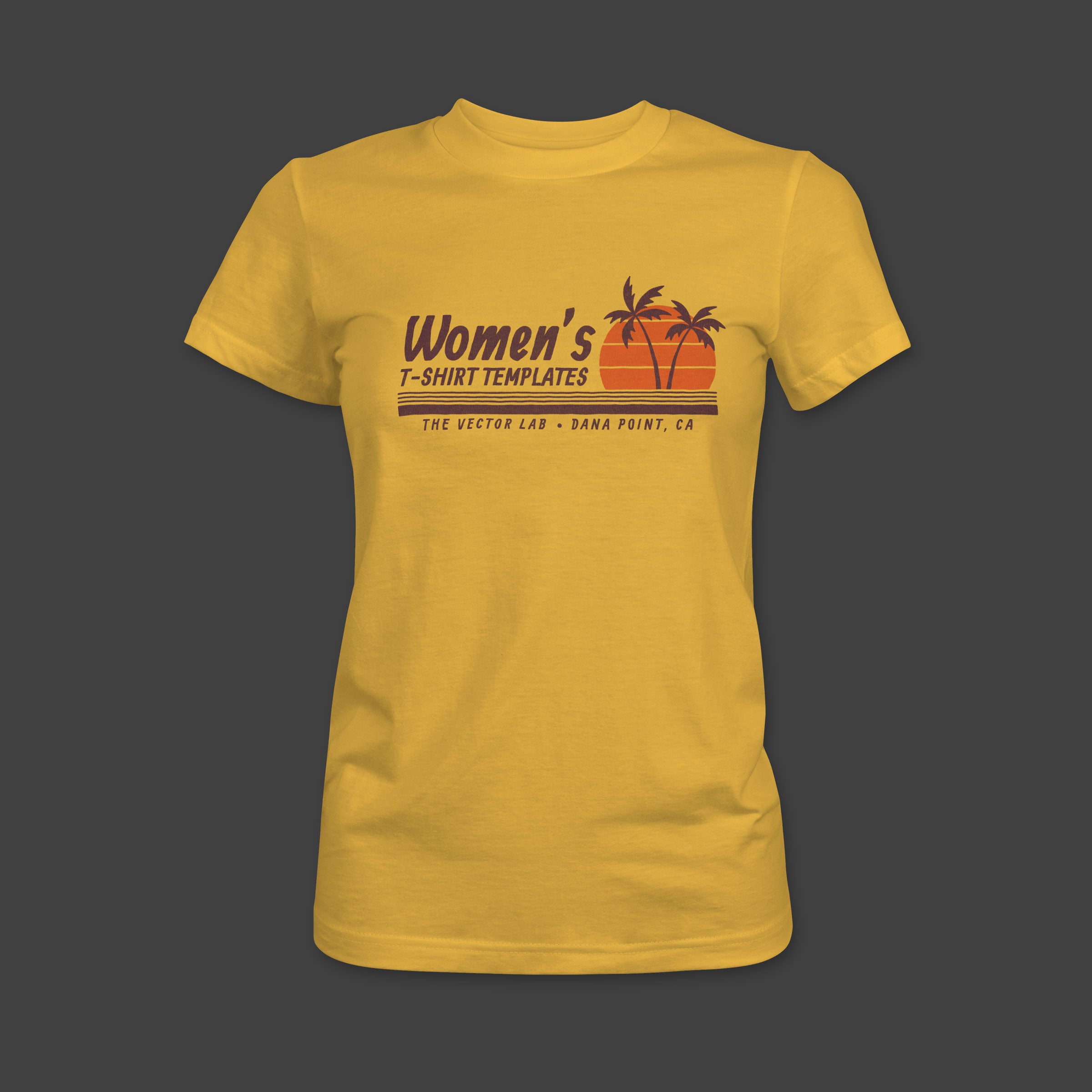 Women's TShirt Mockup Templates (Version 5.0) TheVectorLab