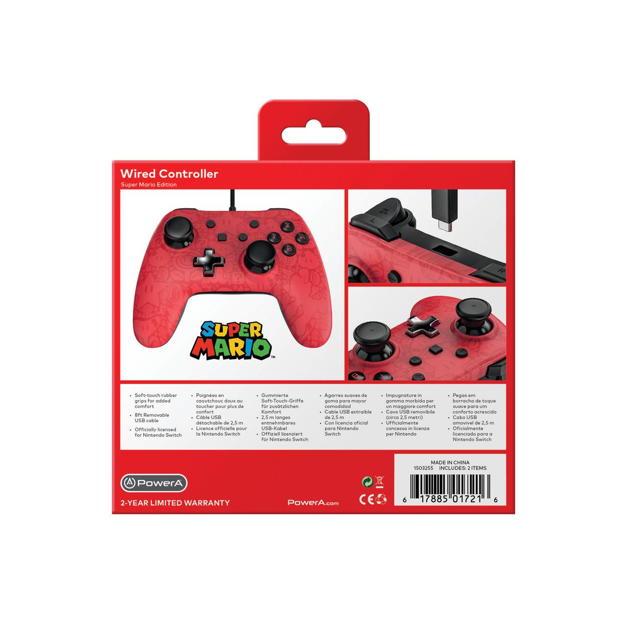 Powera Wired Controller For Nintendo Switch Super Mario Shopitree Com