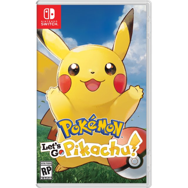 Nintendo Switch Pokemon Lets Go Pikachu Pokeball Plus Bundle