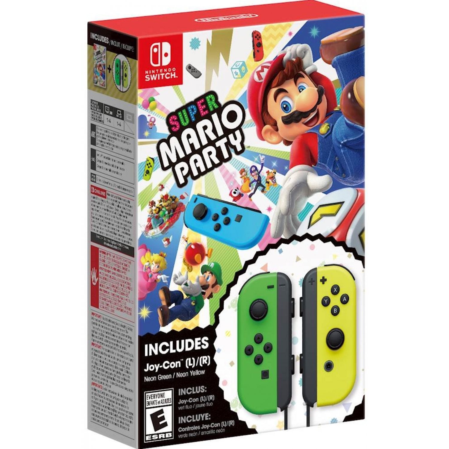 switch controller mario party