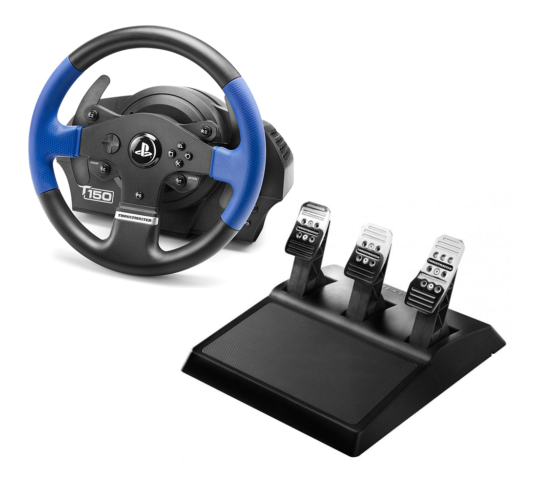 Руль игровой для пк купить с педалями. Thrustmaster t150 Pro. Руль Thrustmaster t150 Force feedback. Руль Thrustmaster t150 Pro. Руль для ps4 Thrustmaster t150.