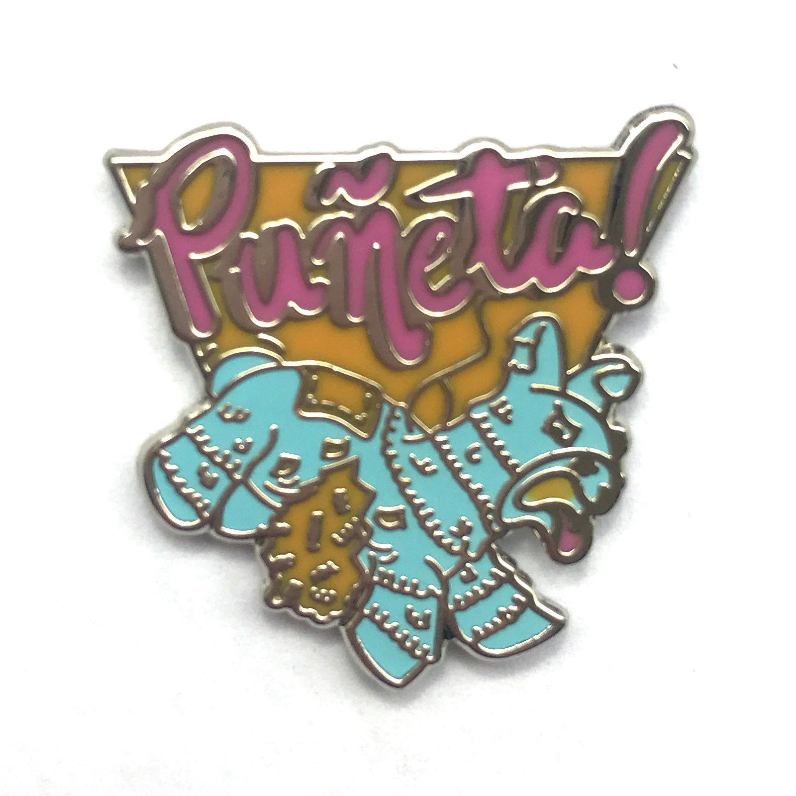 Punyeta Enamel Pin