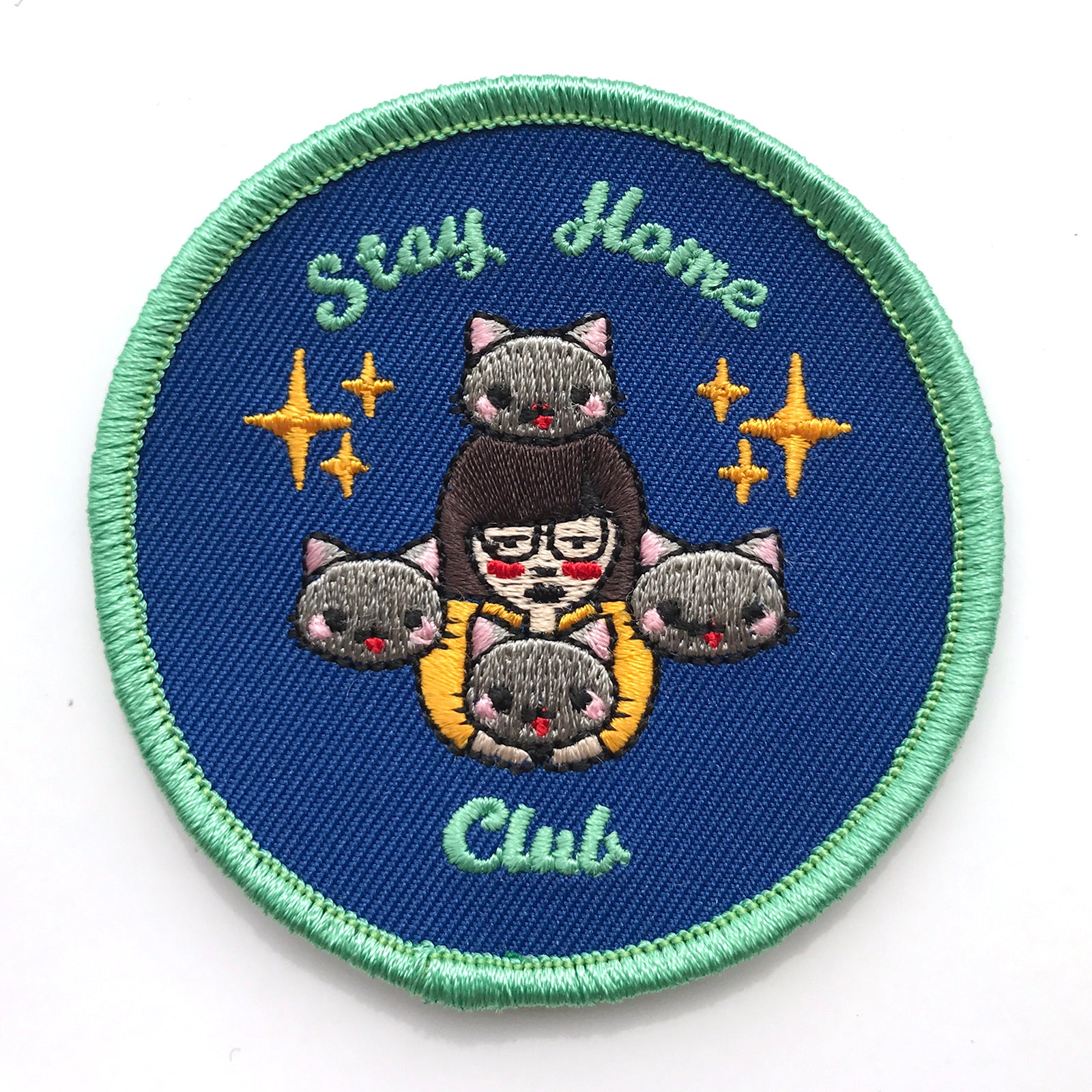 Stay Home Club Patch