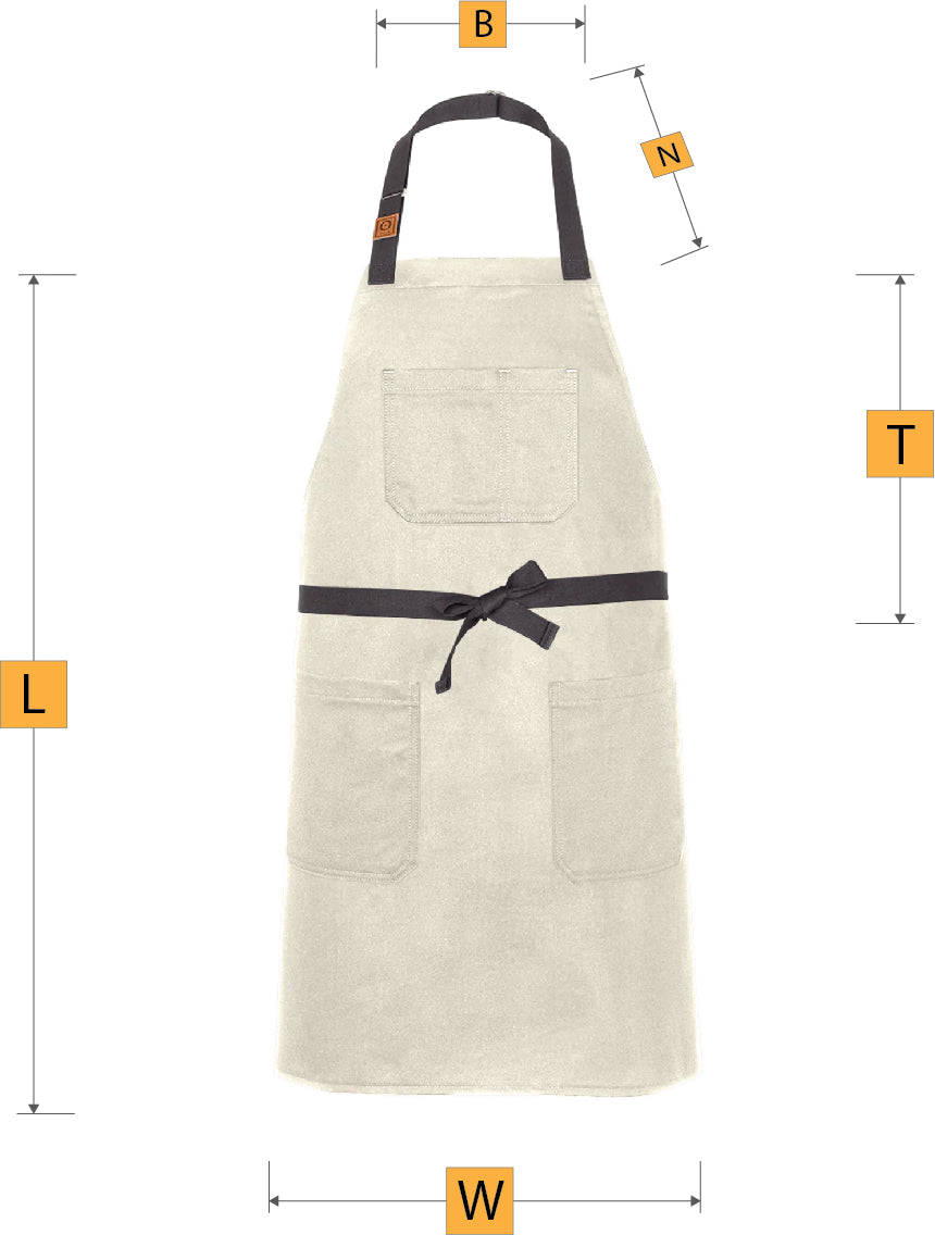 Apron Size Chart