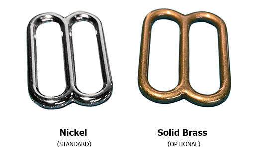 Nickel and Solid Brasss Hardware Options