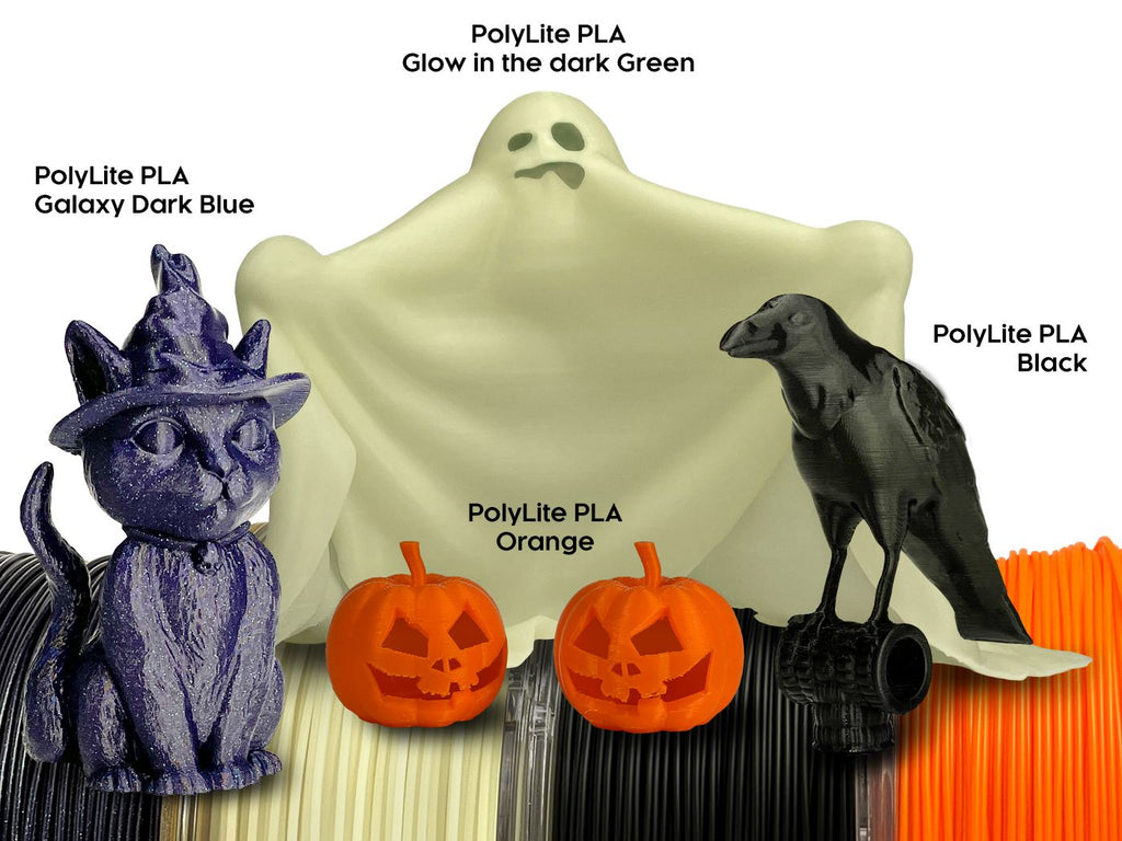 Special Halloween Bundle - 4 spools of Polymaker filaments