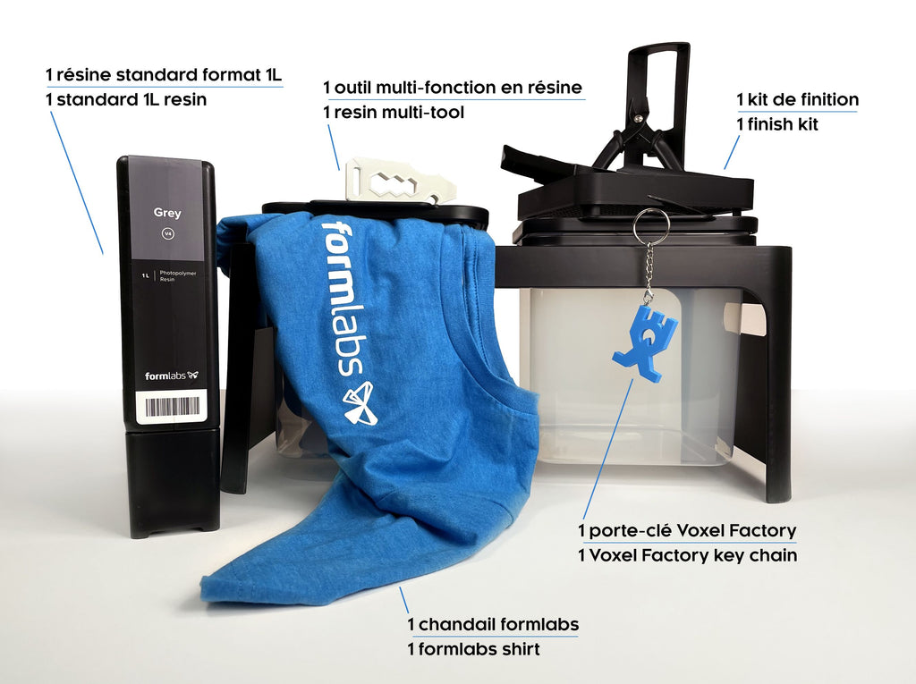 Giveaway Small prize Voxel Factory Formlabs
