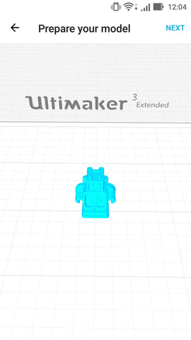 Ultimaker 3 extended 3D printer at Voxel Factory app