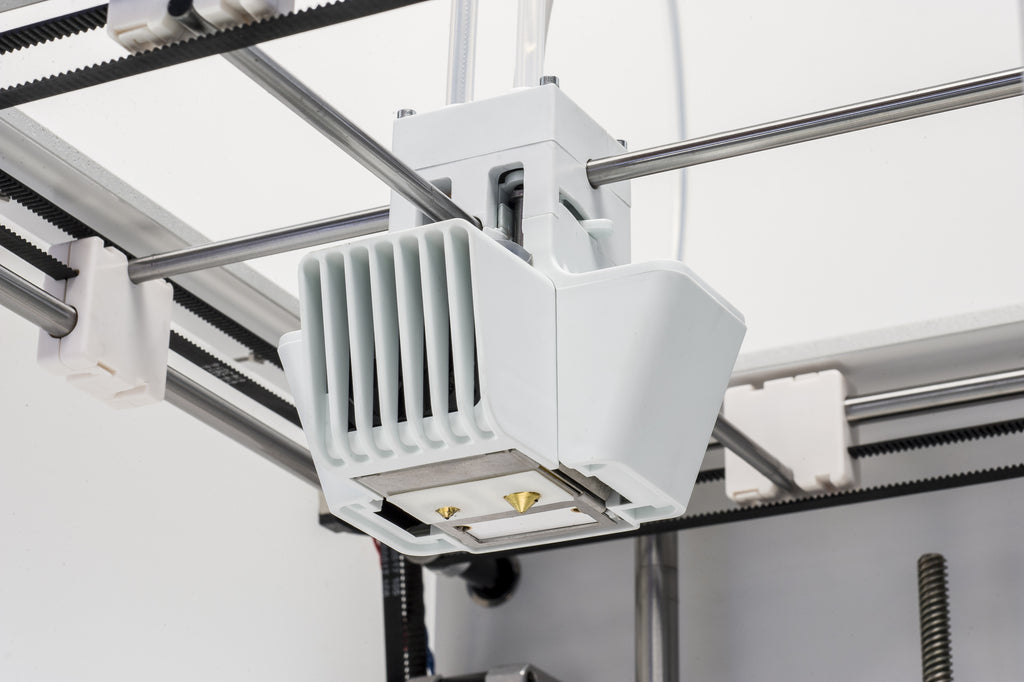 Ultimaker 3 extended 3D printer at Voxel Factory optimized cooling
