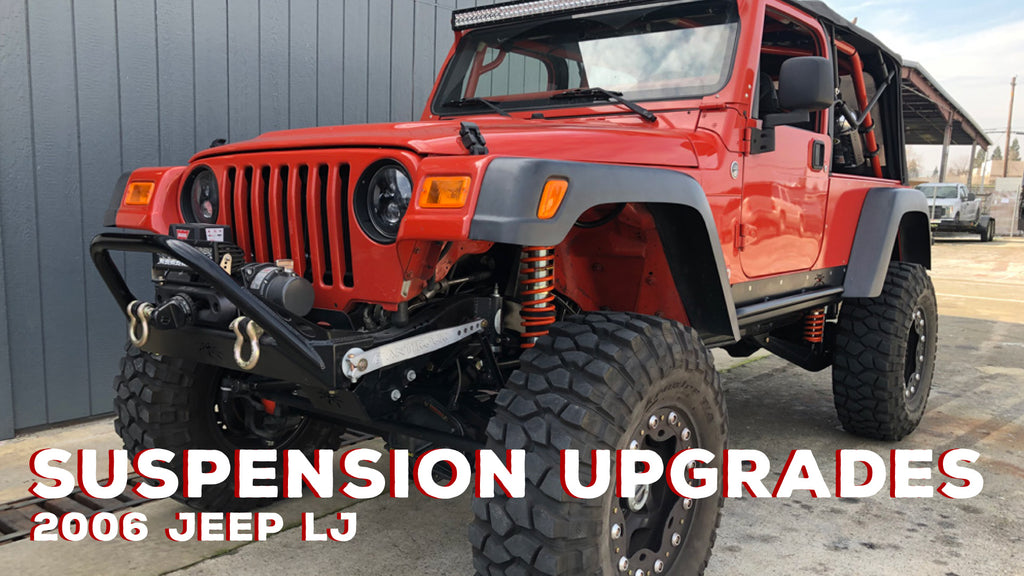 2006 Jeep LJ Suspension Upgrades – Rock and Road