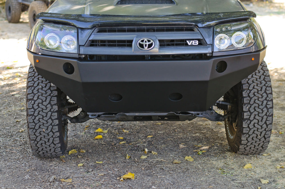 toyota 4runner custom plate bumper