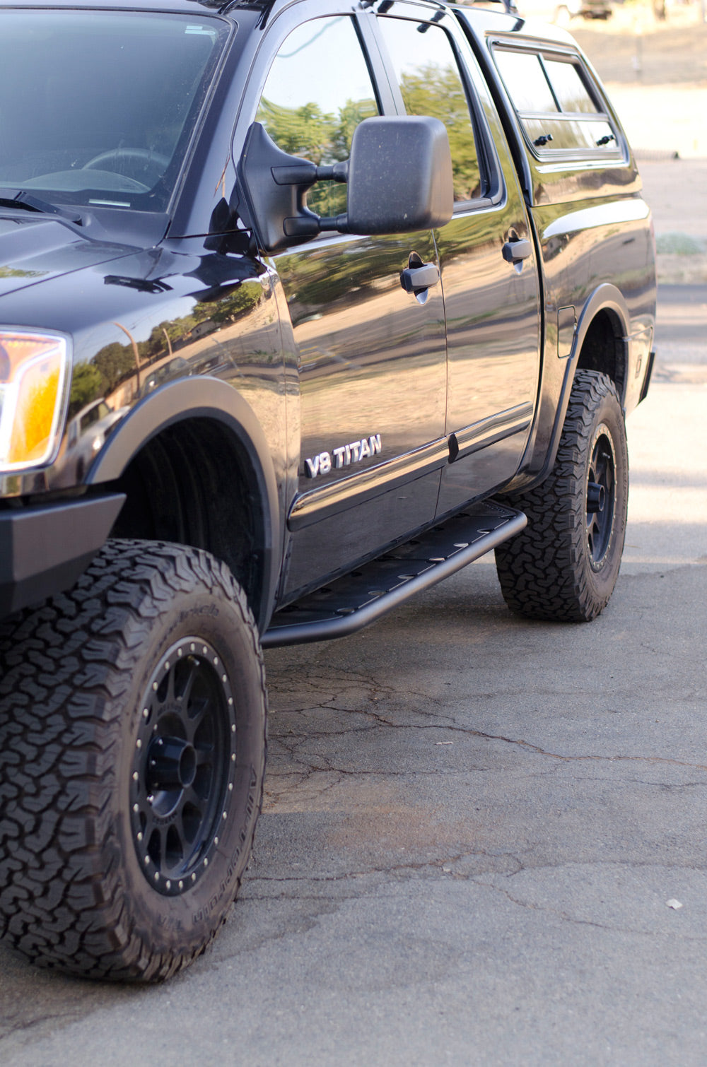 custom sliders Nissan Titan