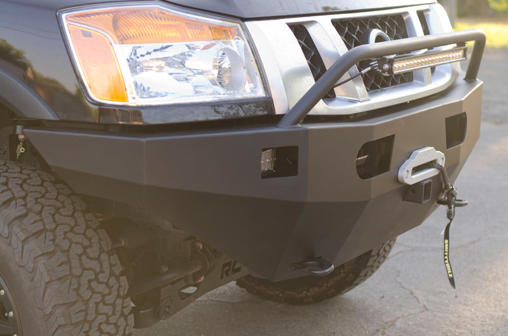 Custom Nissan Titan bumper