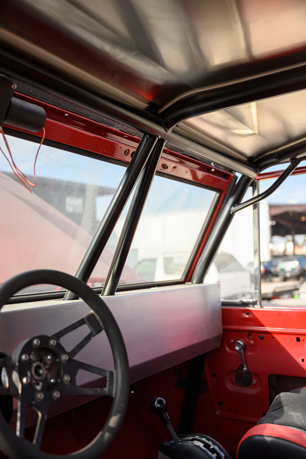 Custom 6 point roll cage vintage bronco