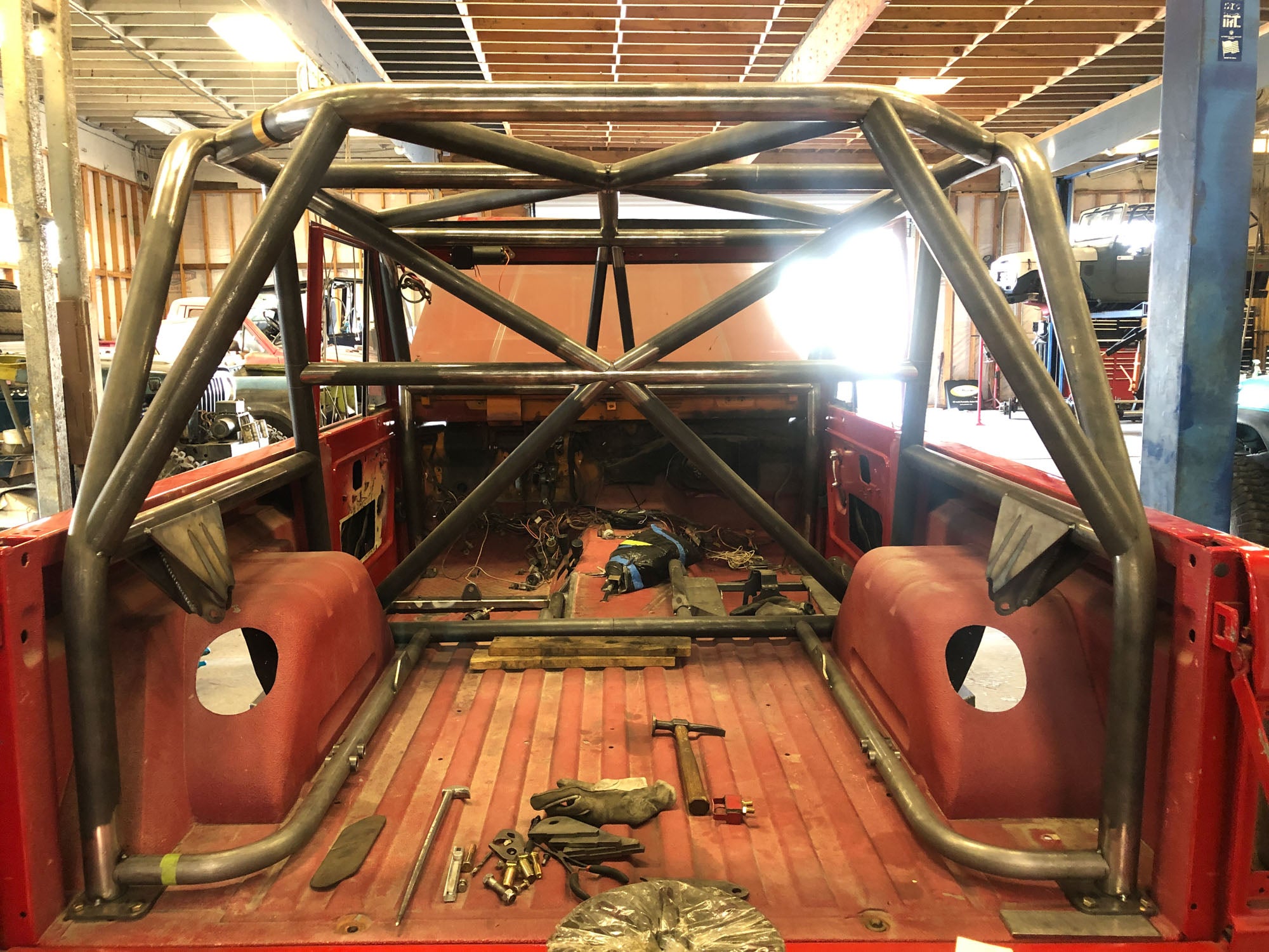 bronco roll cage