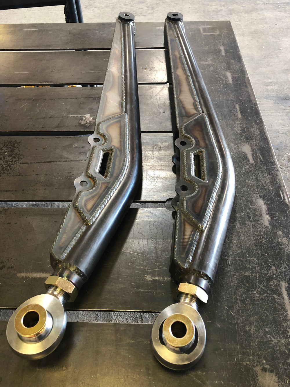 custom jeep offroad trailing arms