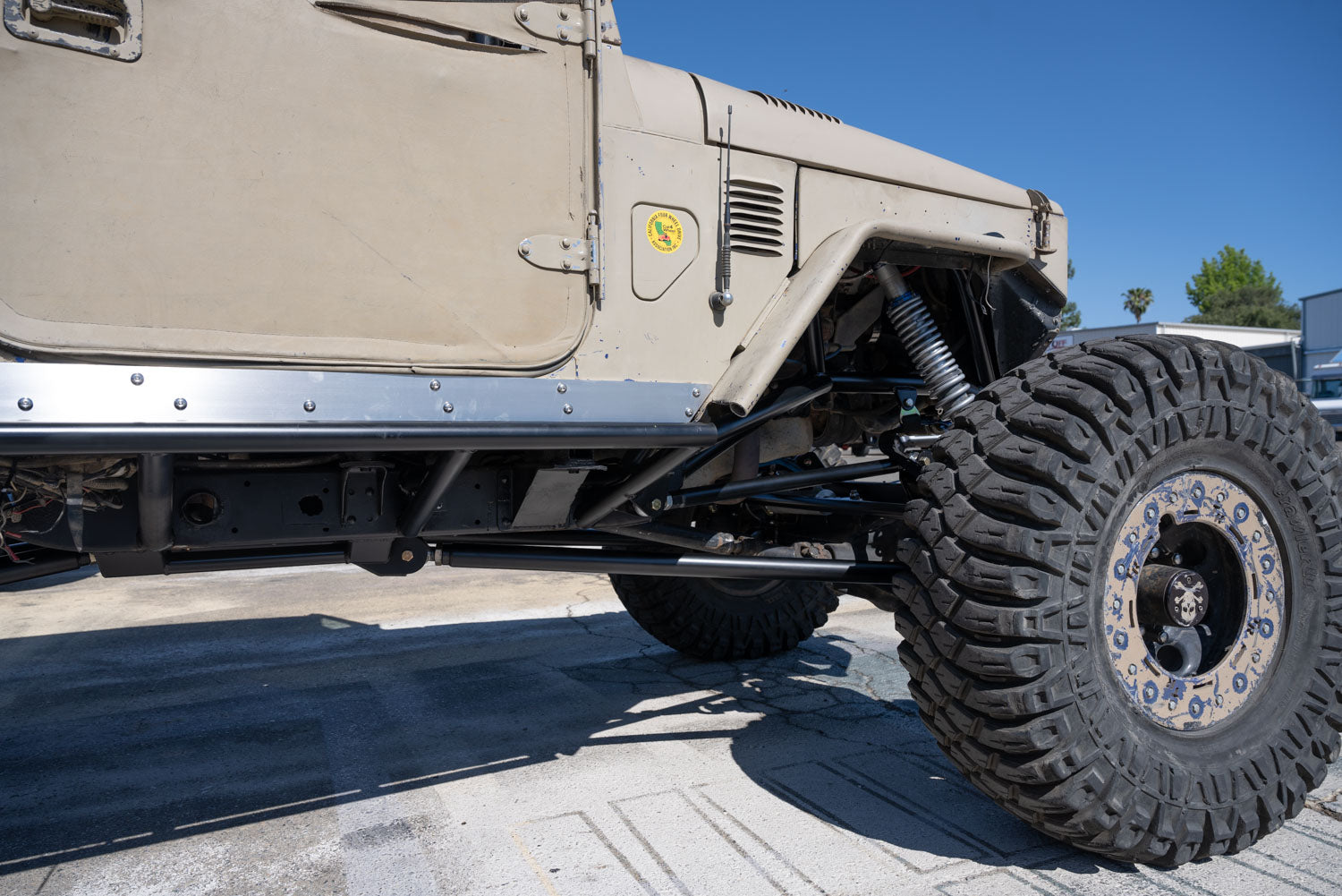 Classic Toyota FJ40 Offroad 3 link suspension build rock and road