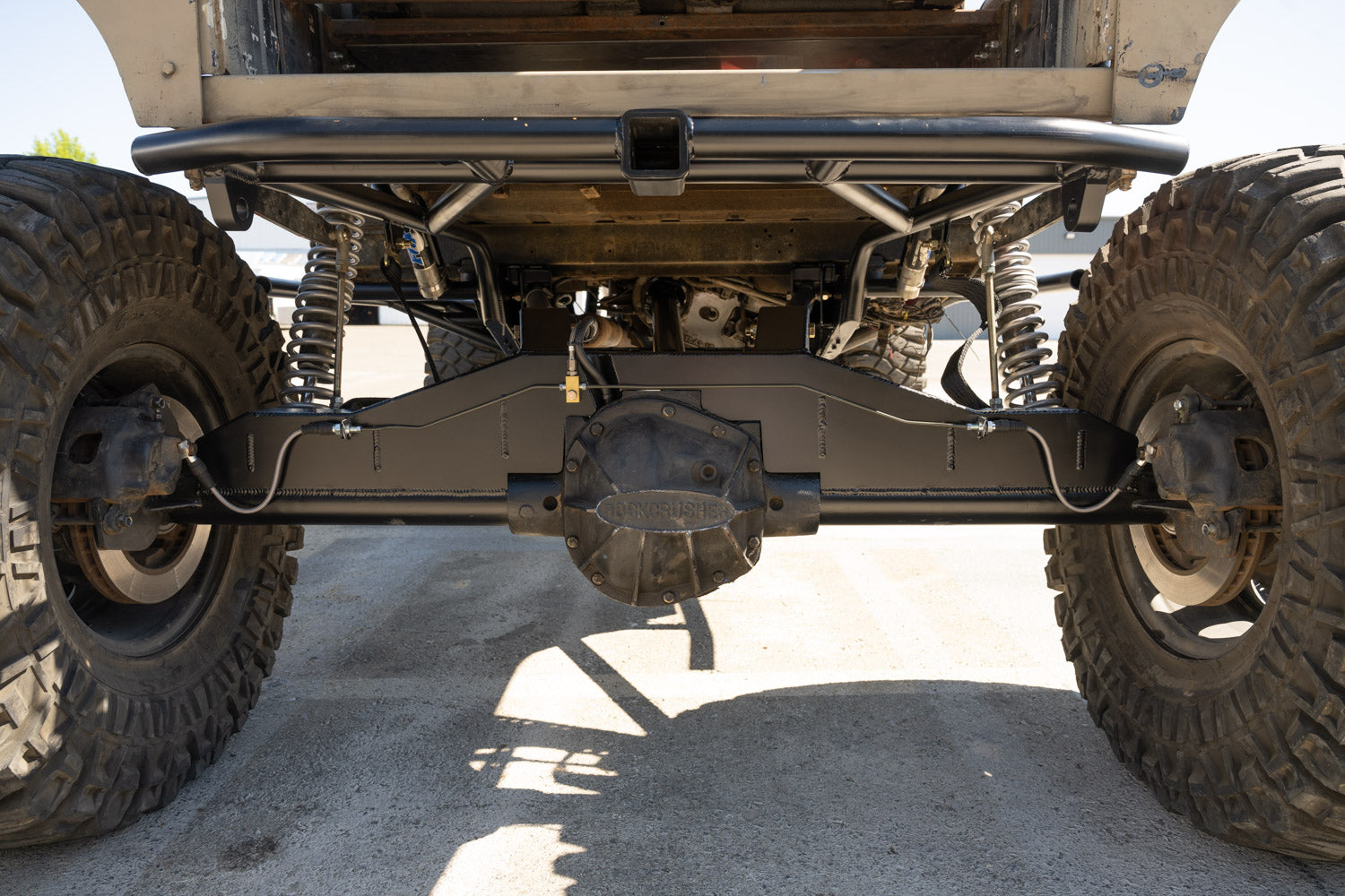 Classic Toyota FJ40 Offroad 3 link suspension build rock and road rear axle