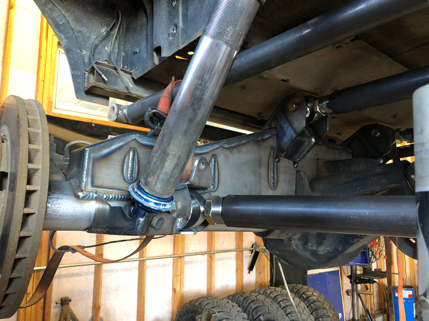 Classic FJ Cruiser Offroad 4 link axle Build Rock and Road CA