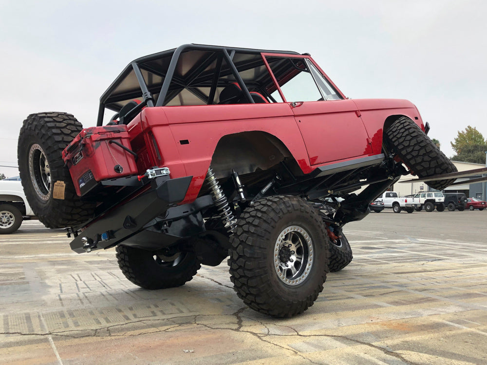 offroad vintage bronco suspension flex