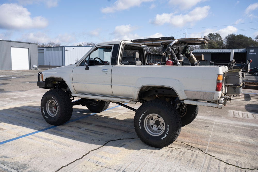 Rock and road Toyota 4Runner suspension build 3 link