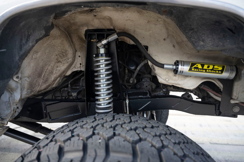 Rock and road Toyota 4Runner suspension build 3 link ads shocks