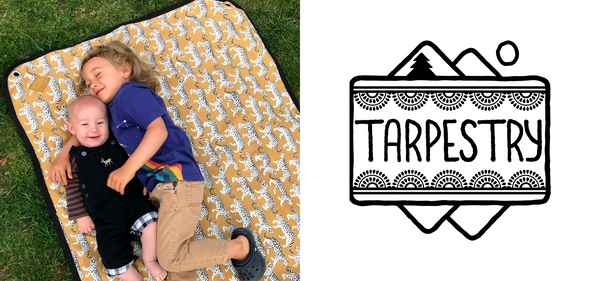 Tarpestry kids blankets