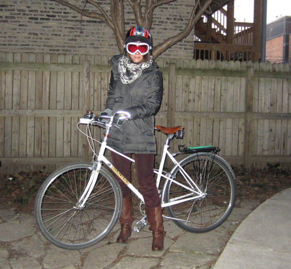 Winter Biking Style