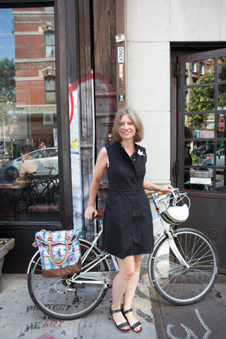 Maria Boustead stylish bike bags designer