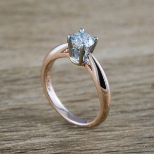 Arch | Danish Modern Inspired Engagement ring by Era Design Vancouver | www.eradesign.ca