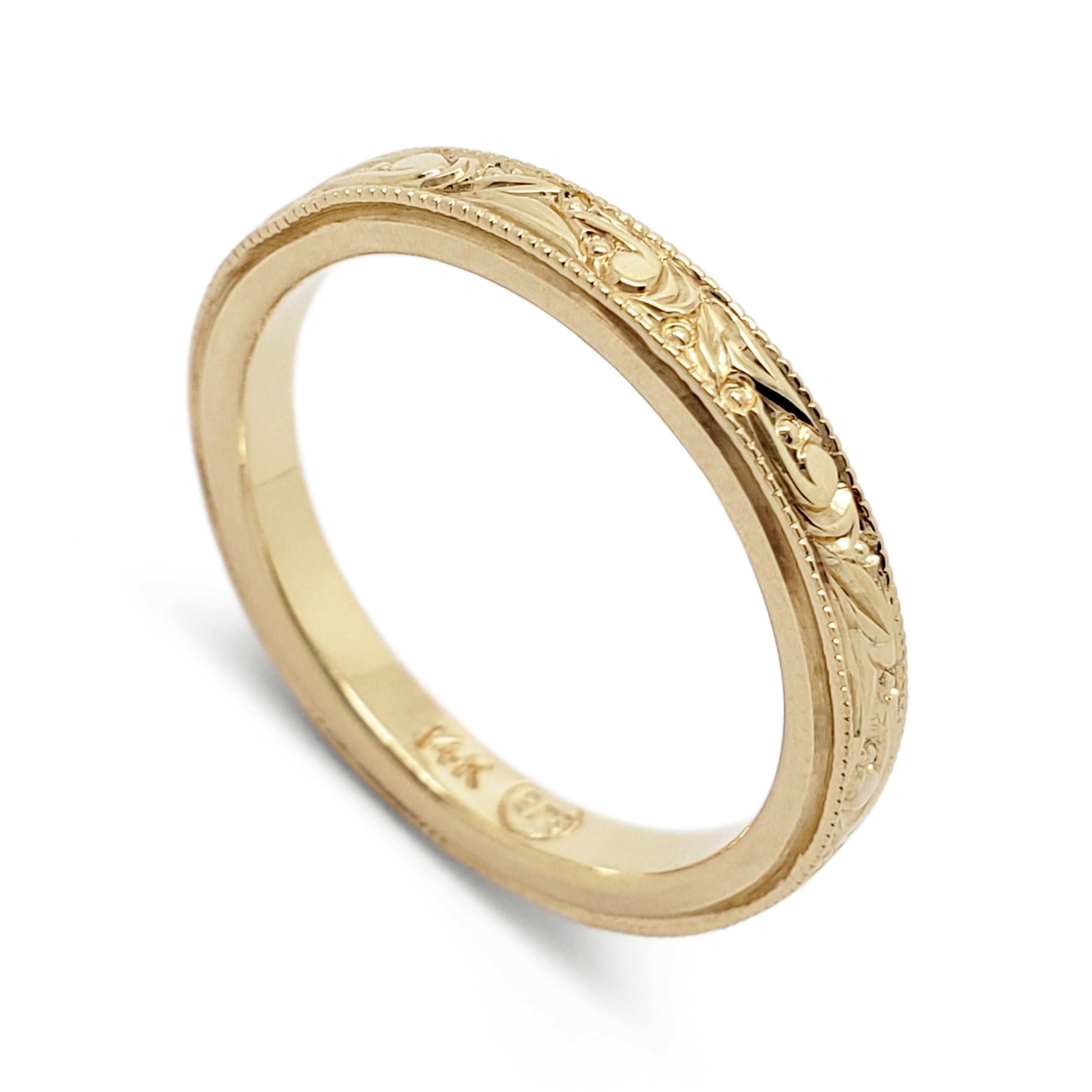 Yellow Gold Wedding Ring | Era Design Vancouver Canada