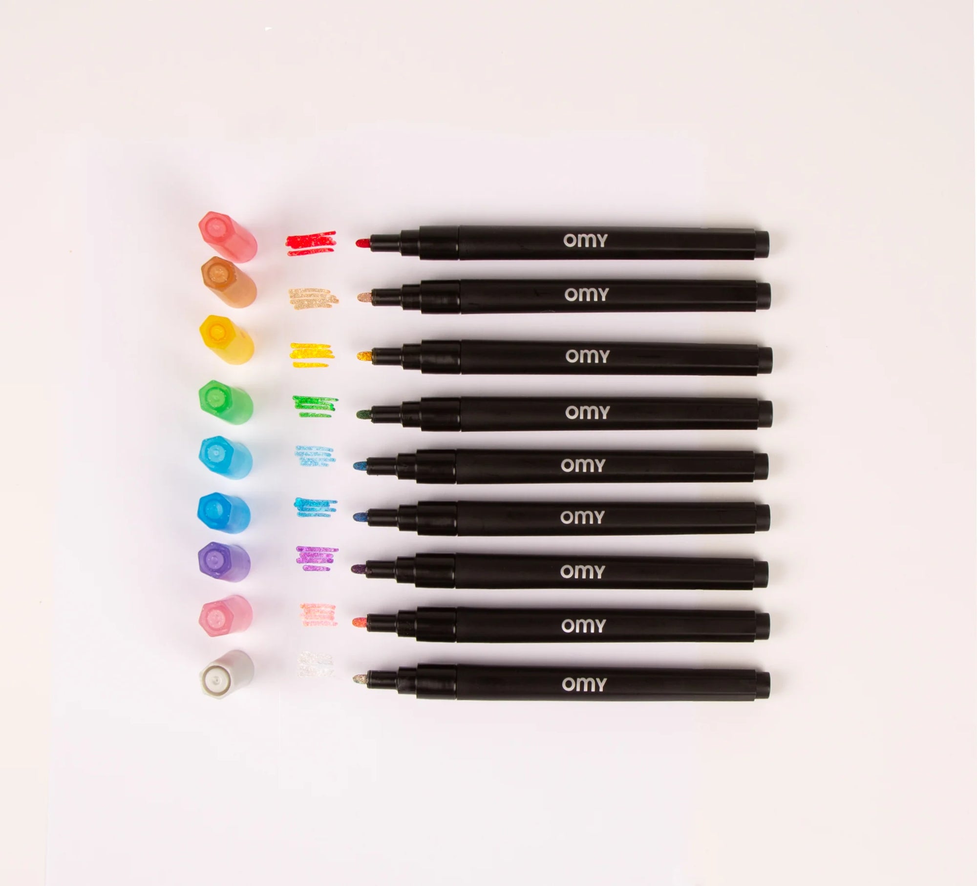 9 Colorful Pastel Markers