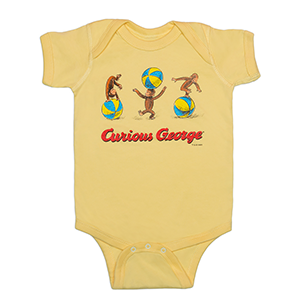 curious george onesie