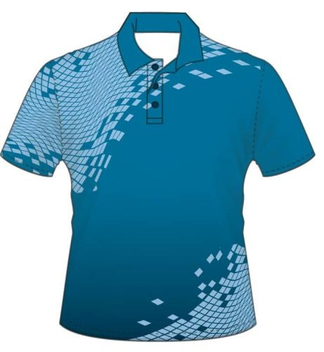 Custom Full Colour Sublimated Polo Shirt