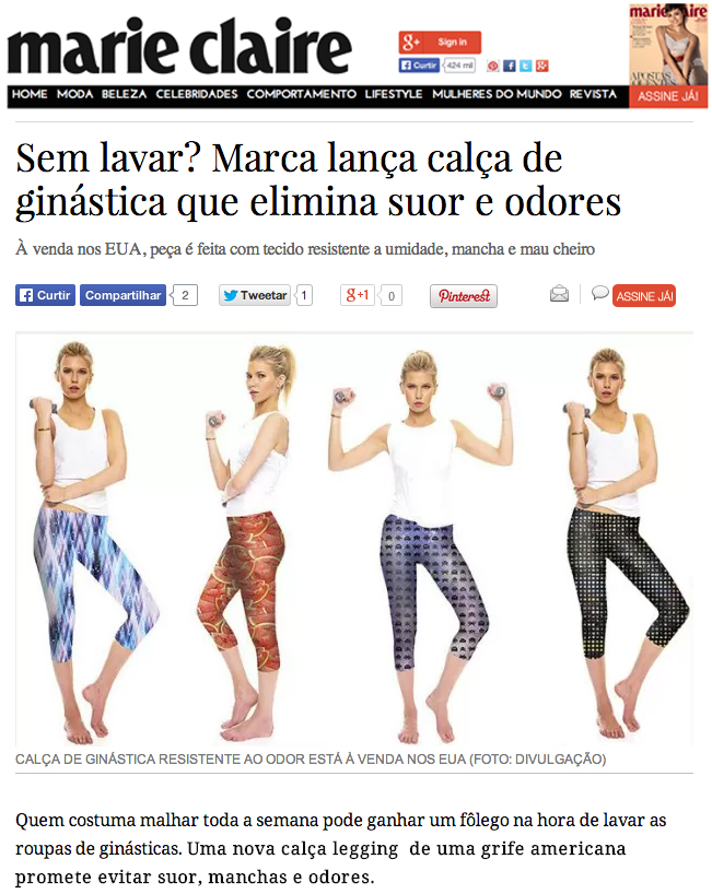 Zara Terez in Marie Claire Brazil –